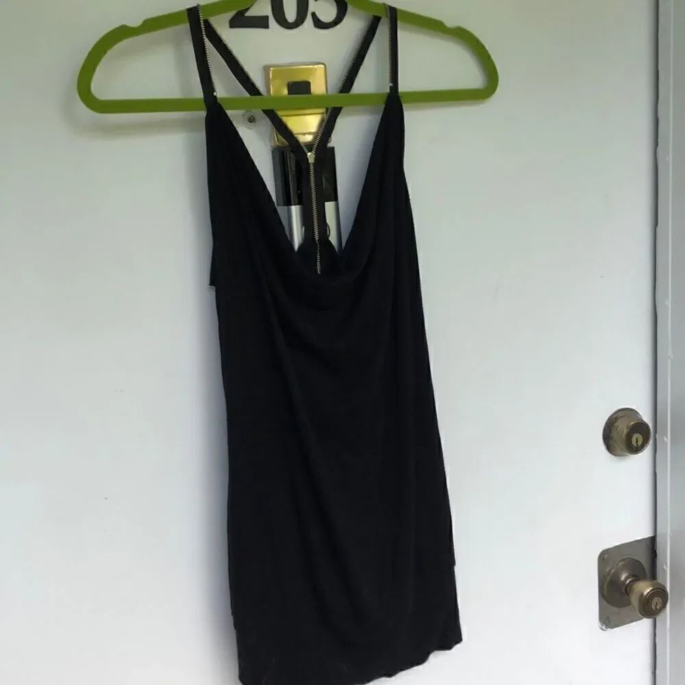 Zipper back Shirt
